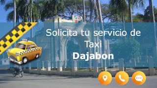 servicio de taxi y paisaje caracteristico en Dajabon
