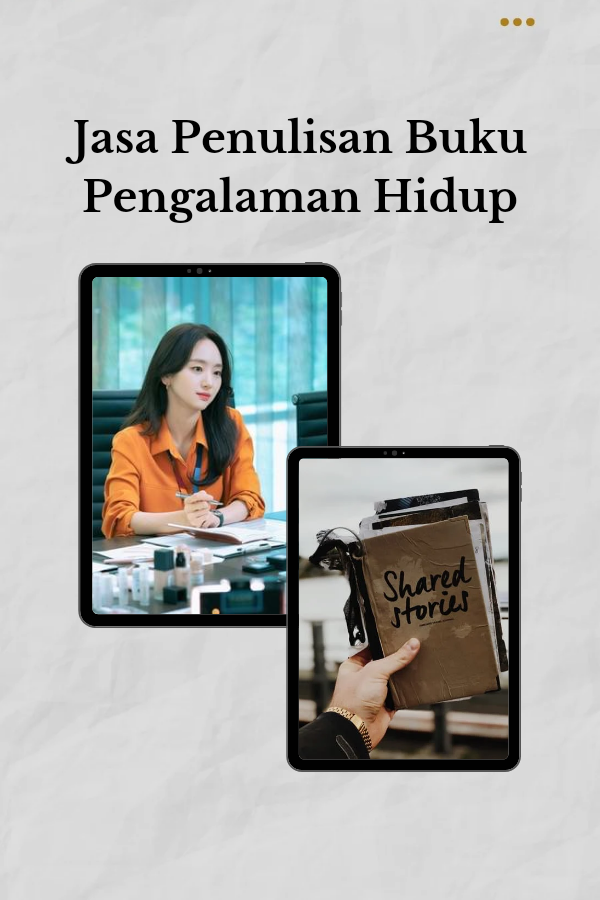 jasa penulis buku pengalaman hidup