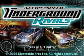 PPSSPP - Need For Speed Underground Rivals High Compress (90MB)