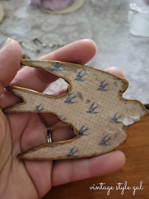 DIY Vintage Brooch