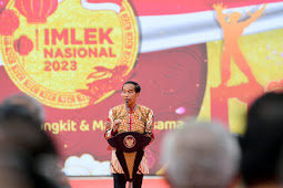 Hadiri Perayaan Imlek 2023, Jokowi Apresiasi Masyarakat Indonesia yang Bisa Hadapi Pandemi  