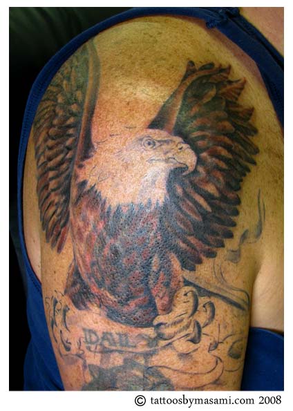 Display Your Strength With Eagle Tattoos