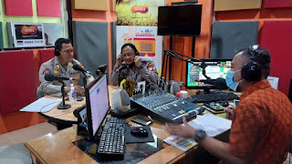 Jumat Curhat, Kasihumas Polresta Yogyakarta Dengar Keluhan Pendengar Radio Sonora