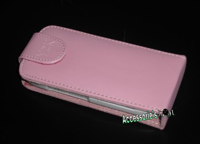 Nokia E75 Flip Up Leather Case