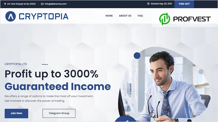 Cryptopia обзор и отзывы проекта