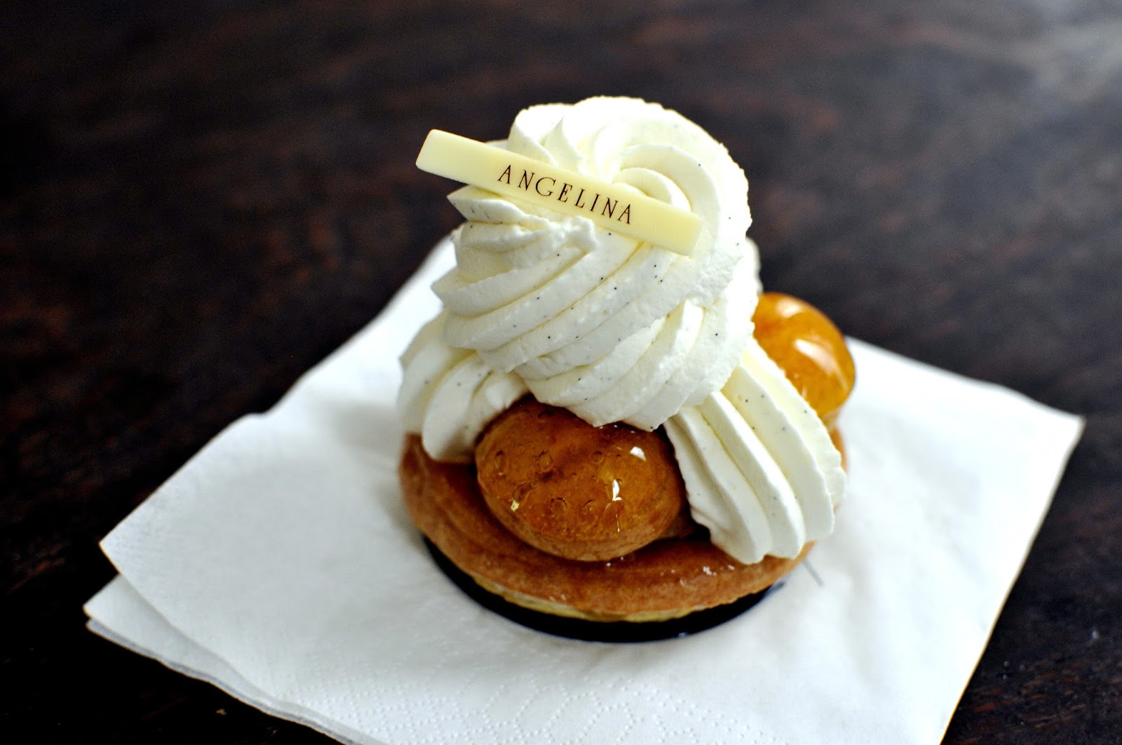 Cafe Angelina S Saint Honore Gateau Baking With Marianne