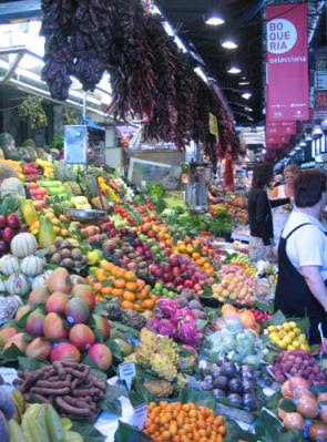 Mercat Boqueria Barcelona