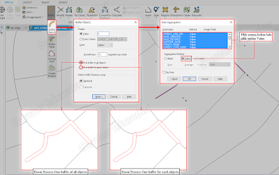 buffer objek di mapinfo 12