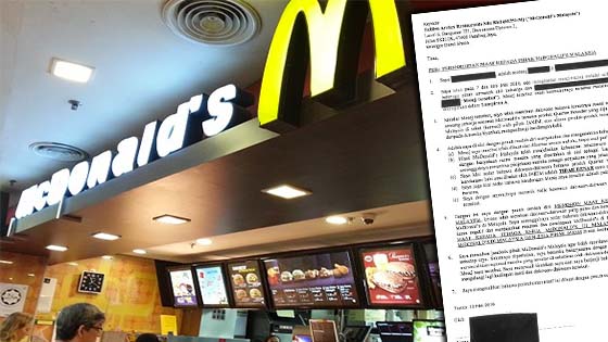 Wanita Fitnah McDonald's Malaysia Akhirnya Mohon Maaf