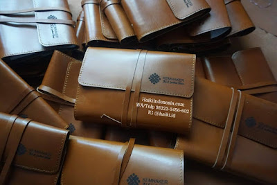 Jual Souvenir Kantor Pajak Biak Papua binder kulit