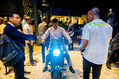 Pictures: Ogun State Provides Electric Motorbikes For Public Transportation To Ease Subsidy Removal