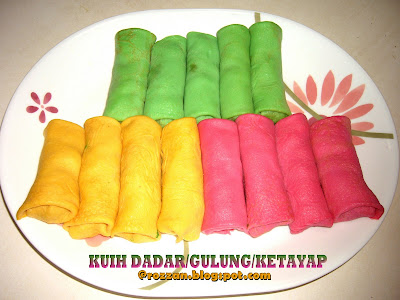 WELCOME TO RSR: KUIH DADAR / KETAYAP