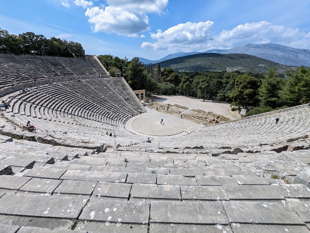 Things to do near Nafplio: the Ancient Theatre at Epidaurus