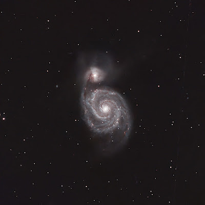 M 51, galàxia del "Remolí" - 24/06/2025