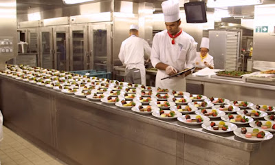 The World's Largest Cruise Ship Makes 30,000 Meals