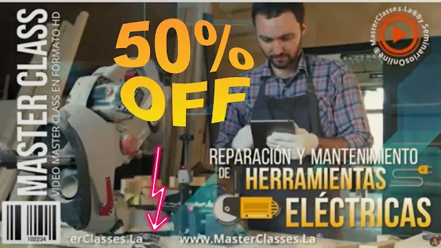 Master Class Reparación y Mantenimiento de Herramienta Eléctricas
