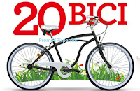Logo Da Autogrill e Ciao puoi vincere 20 biciclette brandizzate Coca-Cola