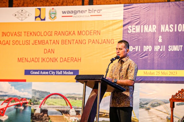 Wagub Ijeck Buka Seminar Nasional Solusi Jembatan Bentang Panjang