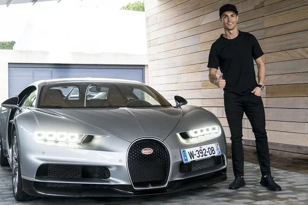 Bugatti Chiron Cristiano Ronaldo