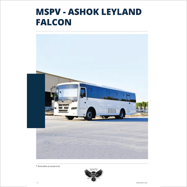 MSPV Armoured /Bulletproof Bus