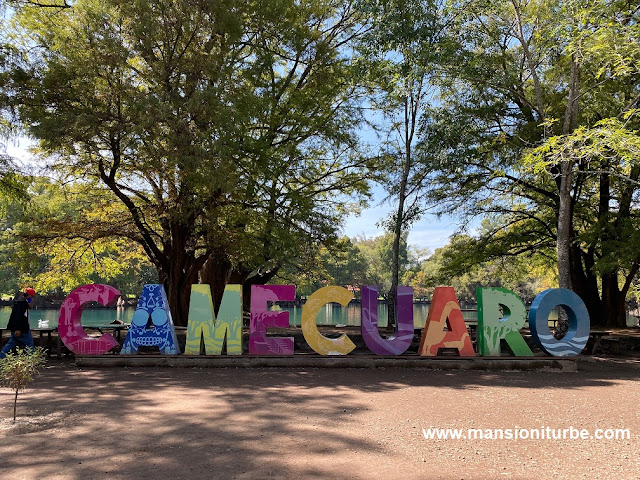 Camécuaro, en el Municipio de Tangancícuaro, Michoacán