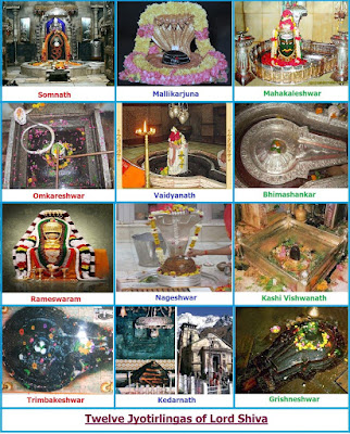 Twelve Shiva Linga of India