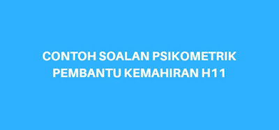 Contoh Soalan Matematik Psikometri Pembantu Setiausaha N19 