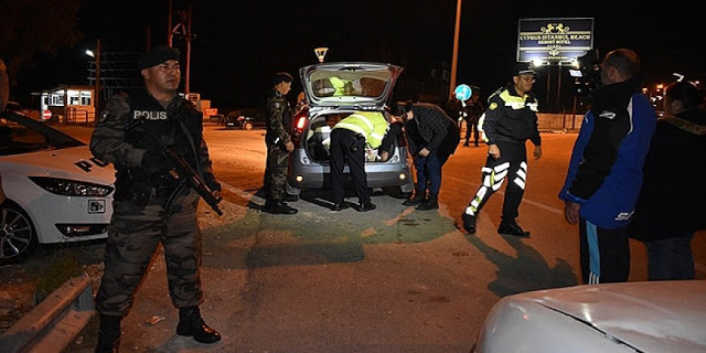8 arrested in Lefkosa, Girne and Magusa for residing in north Cyprus illegally  
