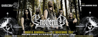 CONCIERTO DE ENSIFERUM EN BOGOTÁ