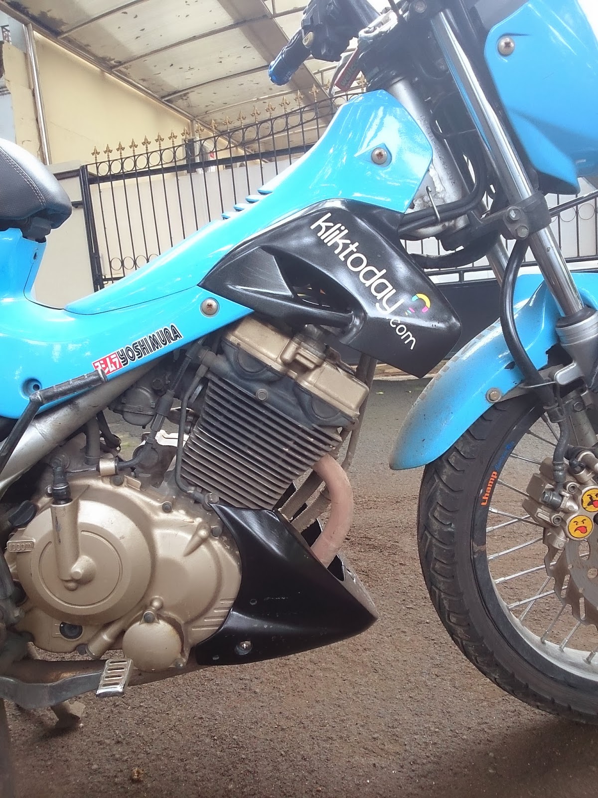 Share The Story -: Modif Leg Shield En Cowling Satria FU 