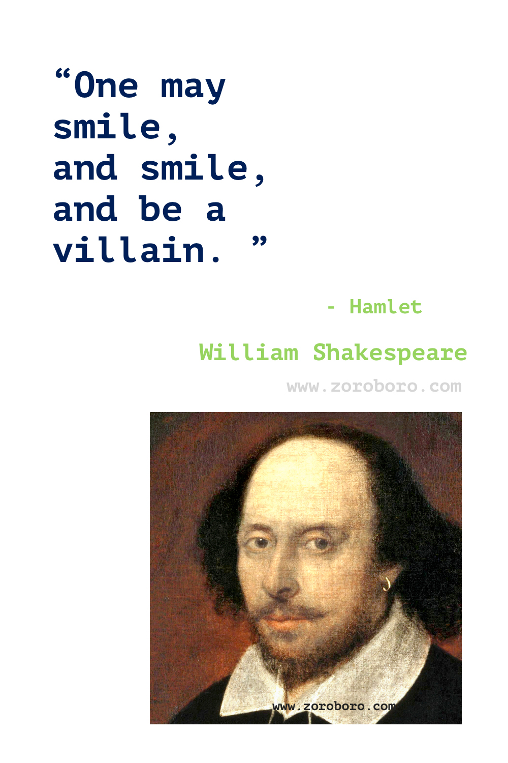 William Shakespeare Quotes, Romeo and Juliet Quotes, Hamlet Quotes, Macbeth Quotes & more. William Shakespeare Play Quotes, William Shakespeare Poems.