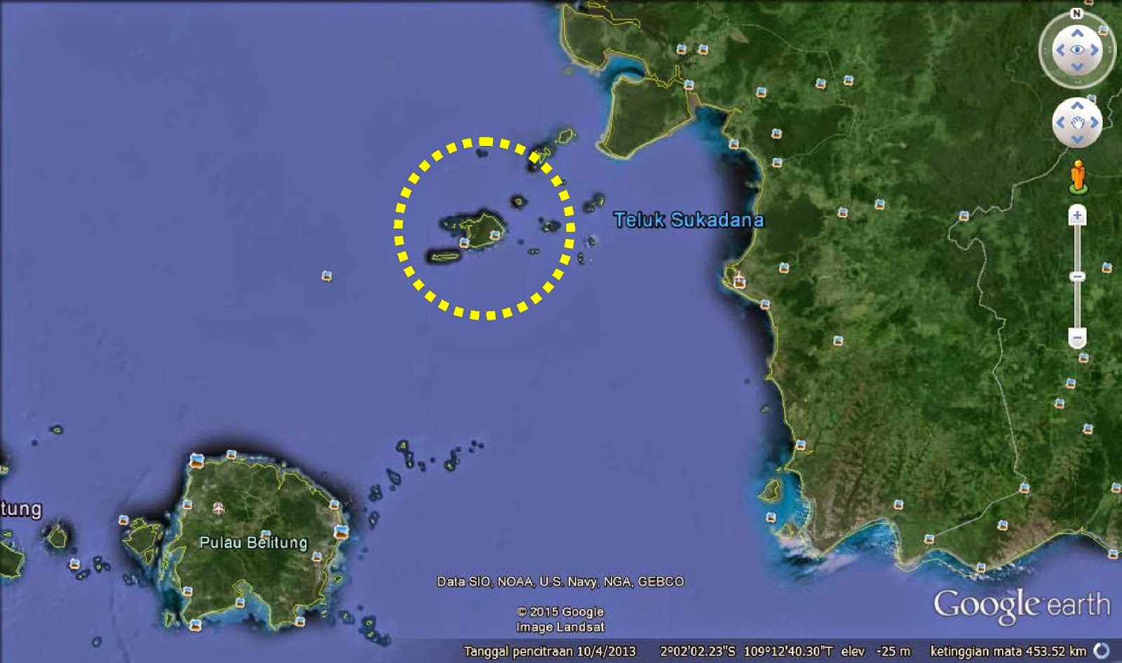 kepulauan karimata di kabupaten kayong utara