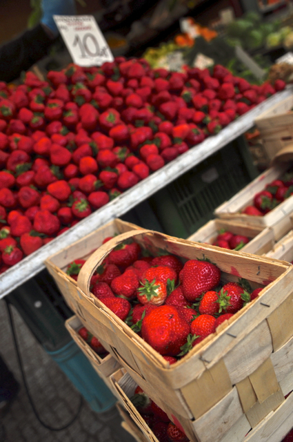 Gdansk Markets strawberries