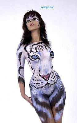 best new body painting girls