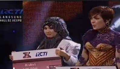 Fatin Shidqia Lubis Juara X Factor Indonesia