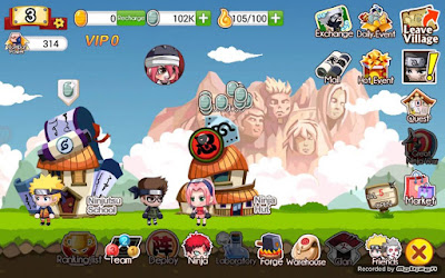 Heroes Legend v1.0 (Unlimited Full Unlocked) New Games Anime Naruto Shippuden Mod Apk for Android Terbaru 2017