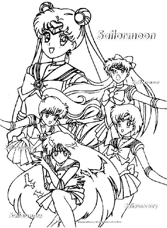 moon coloring pages sailor moon is a legendary cartoon characters  title=