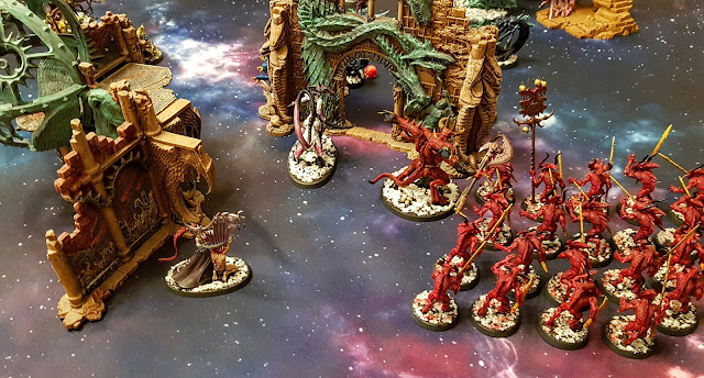 Slaanesh Daemons - 1200pts - Behead The Viper - Narrative mission from Vigilus Defiant Warhammer 40,000