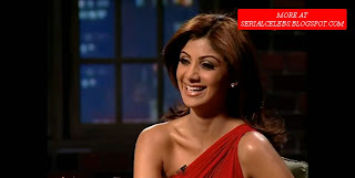 Shilpa Shetty in Red dress