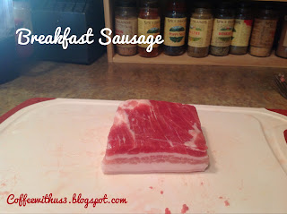 Breakfast Sausage - Pork Belly