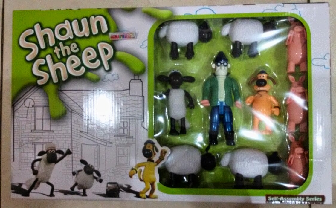 SHAUN THE SHEEP FIGURES Toko  mainan  anak  lengkap dan 
