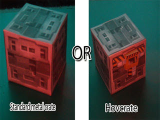 Hover Crate Papercraft