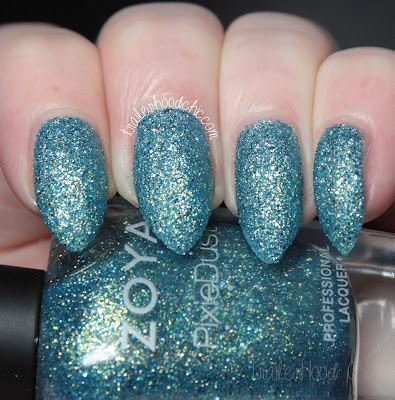 zoya bay seashells pixie dust review swatches