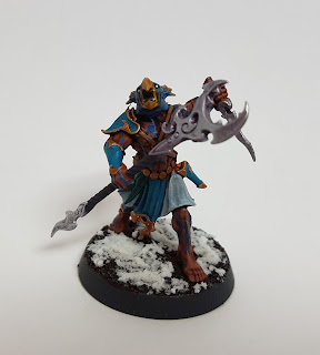 Kairic Acolytes converted to Tzaangor from Warhammer 40k, Thousand Sons or Age of Sigmar, Disciples of Tzeentch.