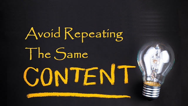 Avoid Repeated Content #smsmarketingtips