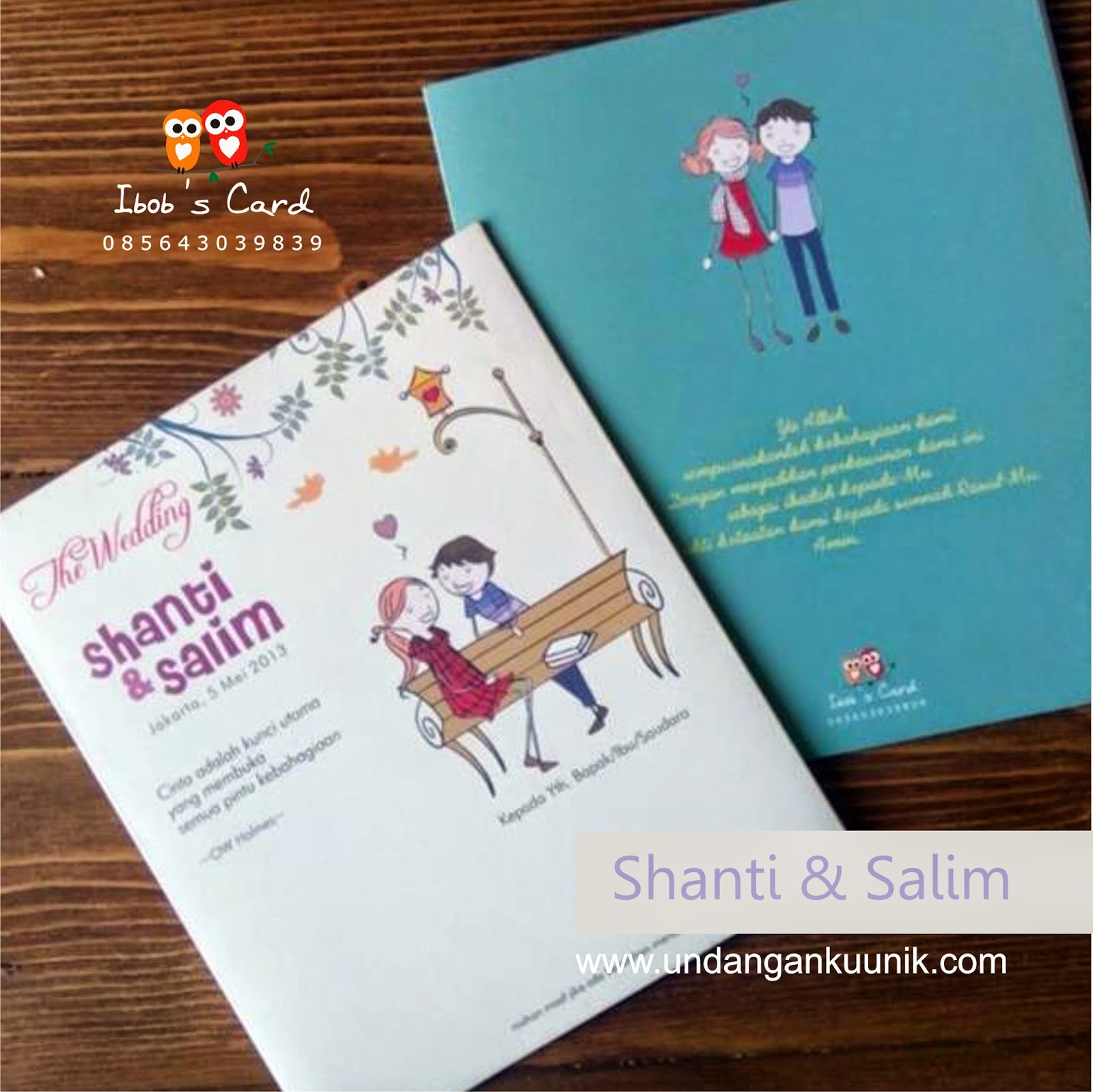 Undangan Nikah Unik Lucu Simple Elegan Hardcover Softcover