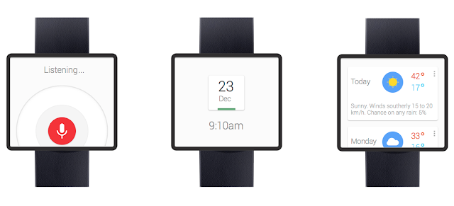 Google Nexus smartwatch mock-up