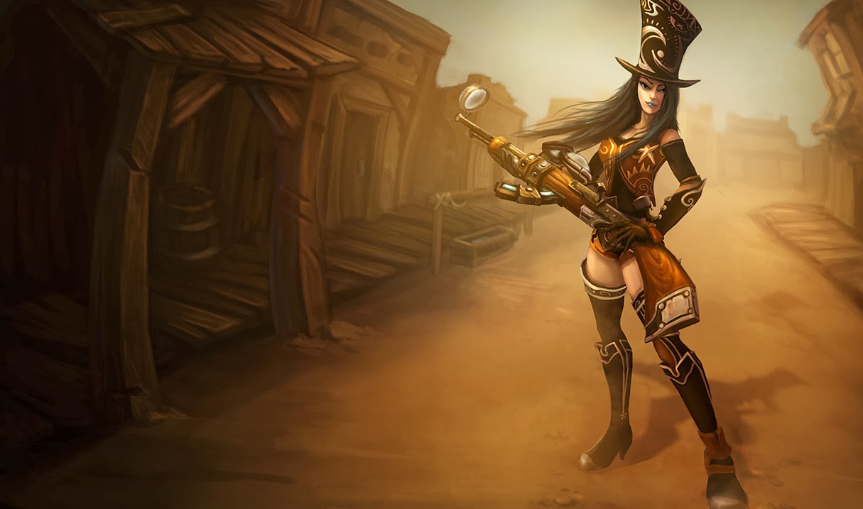 Caitlyn League of Legends Wallpaper