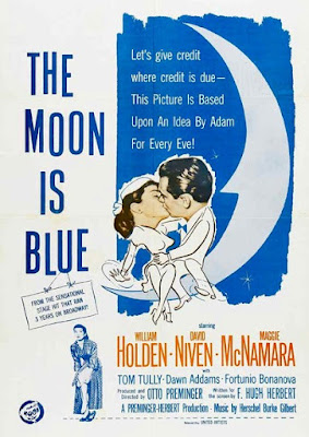 The moon is blue (1953)