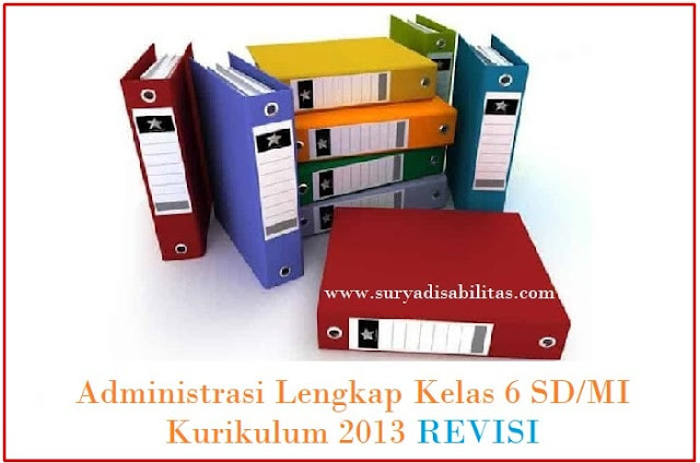 Administrasi Lengkap Kelas 6 SD/MI